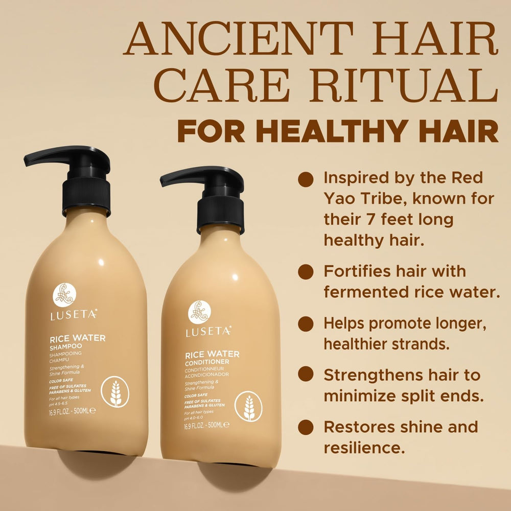 Luseta Ginger Root Oil hair-care detail for refreshing balance.