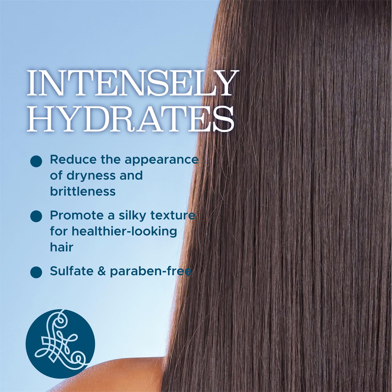 Luseta Hyaluronic Acid Moisturizing Conditioner bottle front delivering softness.