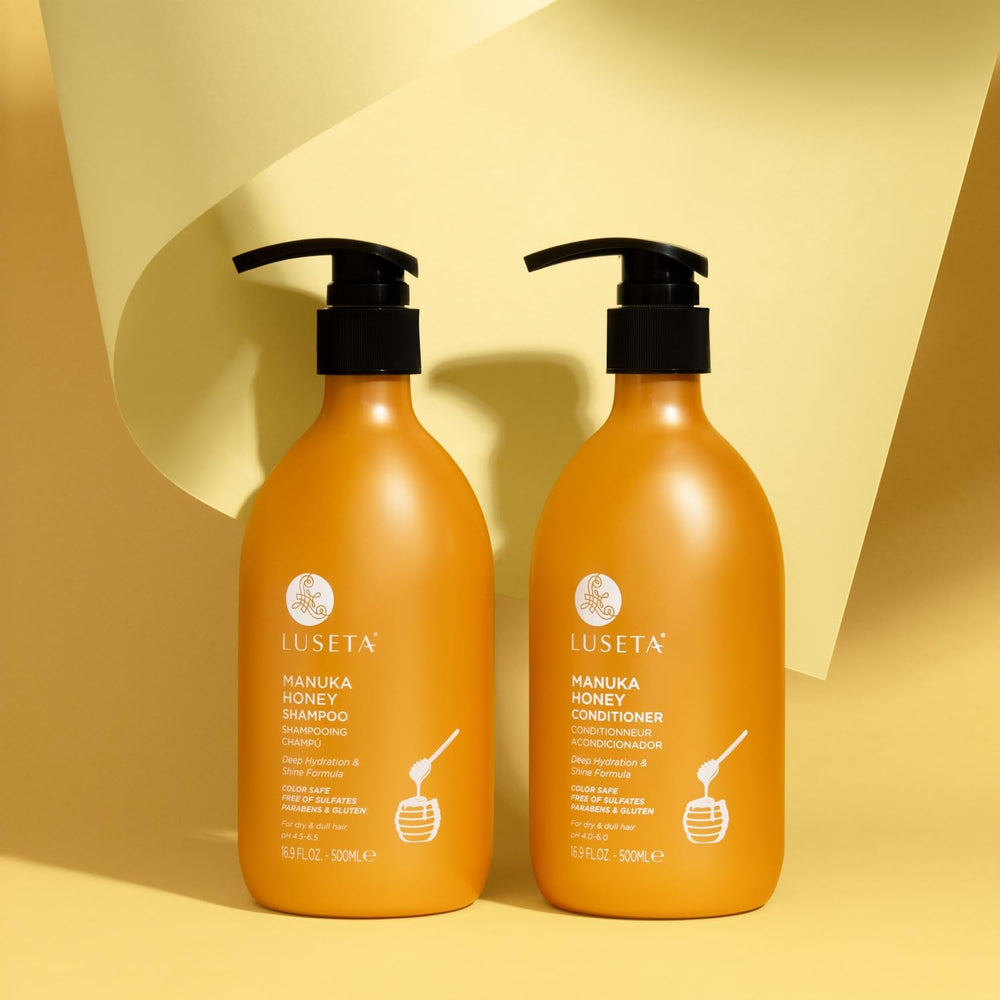 Luseta Manuka Honey Duo Pack displayed for convenient routine.