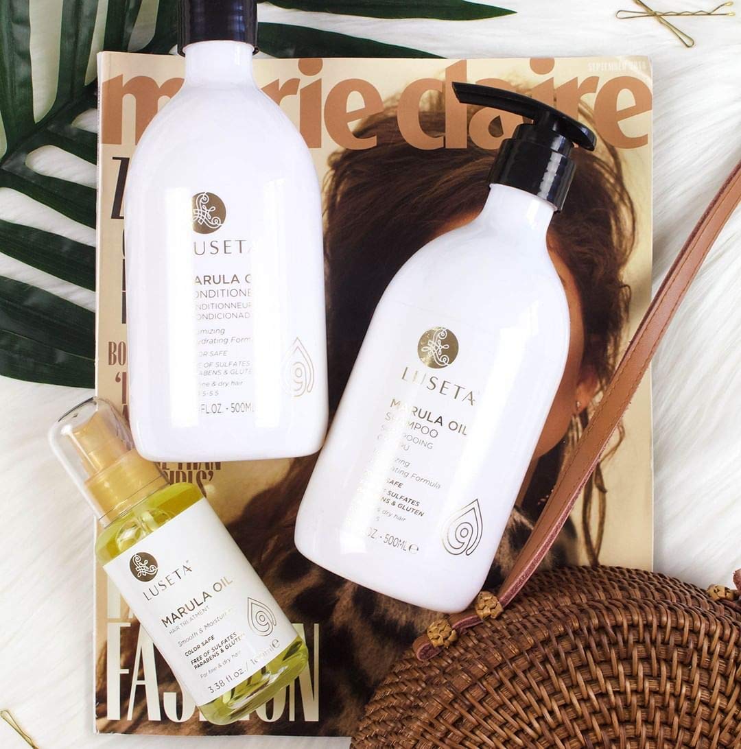 L Luseta Marula Oil ingredients marula closeup highlights nourishing antioxidants
