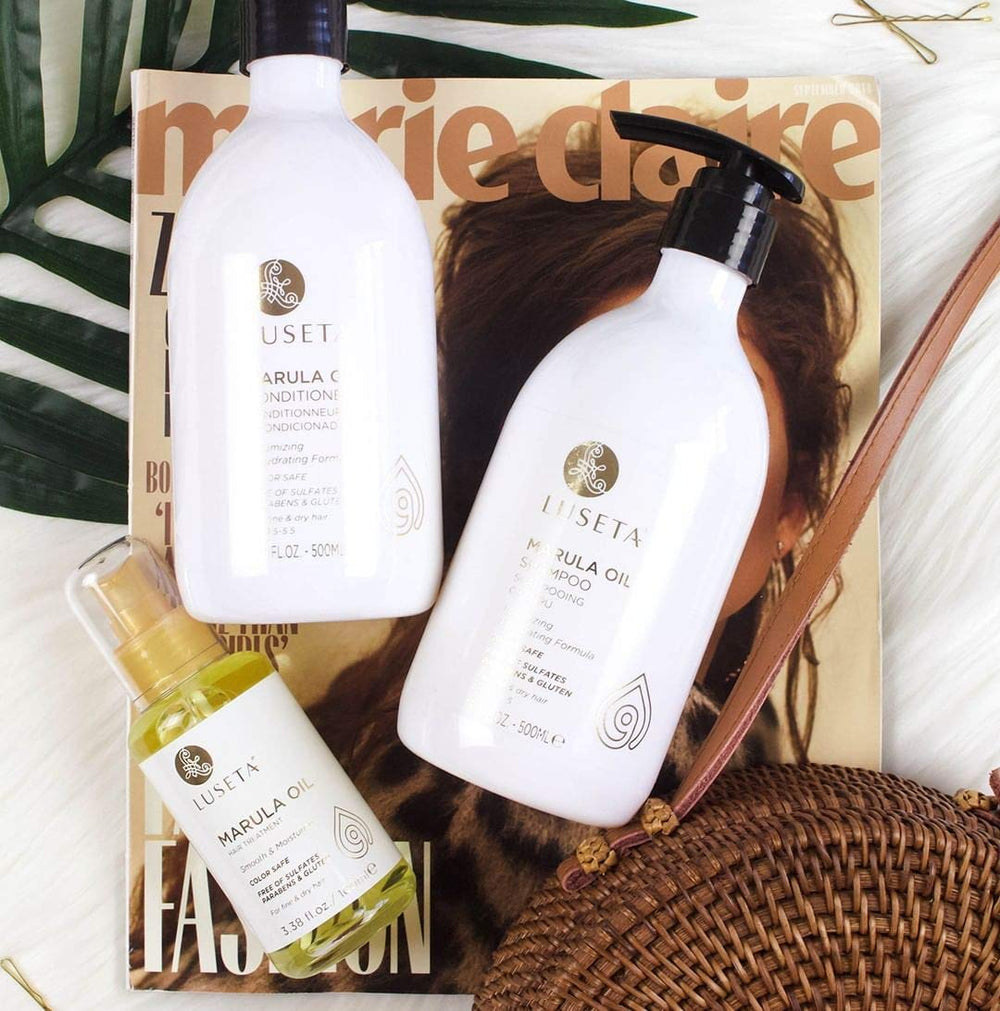 L Luseta Marula Oil ingredients marula closeup highlights nourishing antioxidants