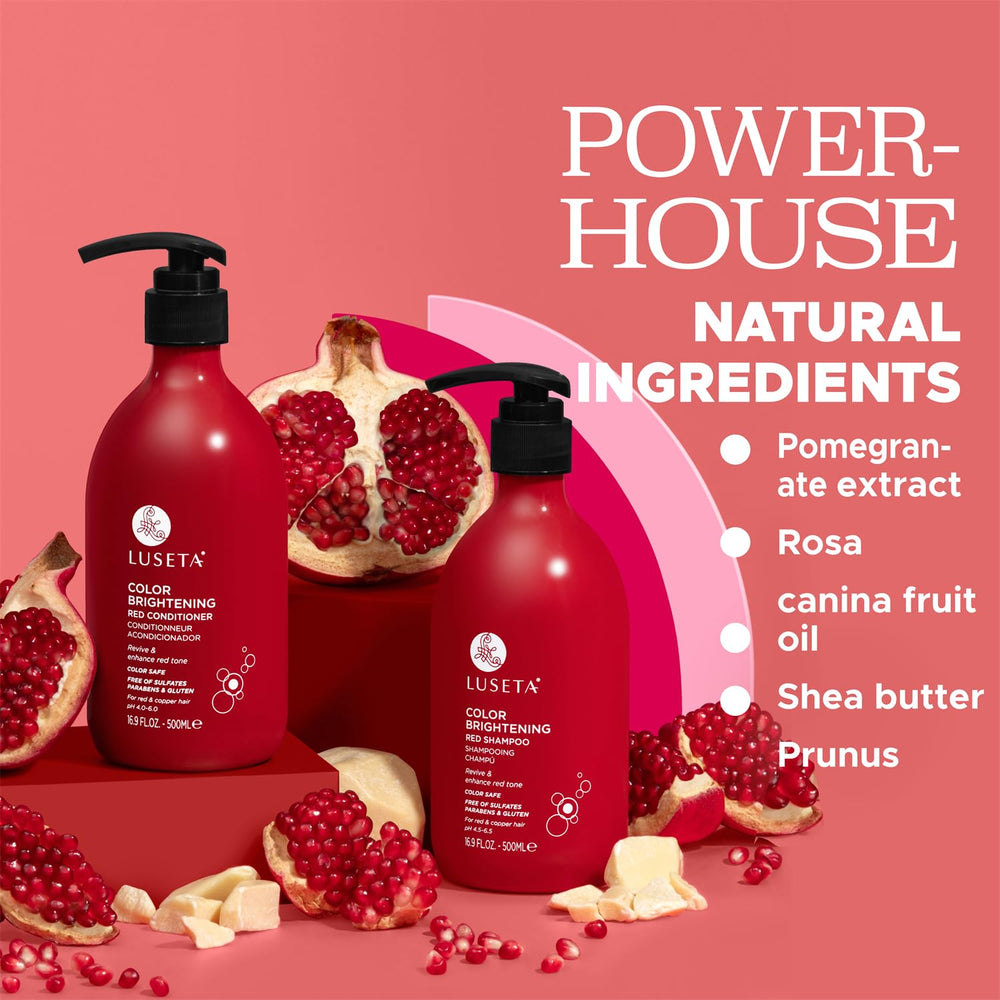Luseta pomegranate extract ingredient highlight supporting hair health from the root