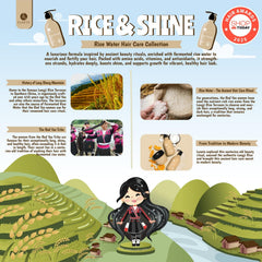 Luseta Rice Water Conditioner bottle for silky, hydrated strands.