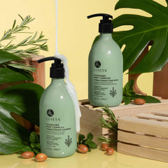 L Luseta rosemary mint conditioner bottle smooths and detangles for shine