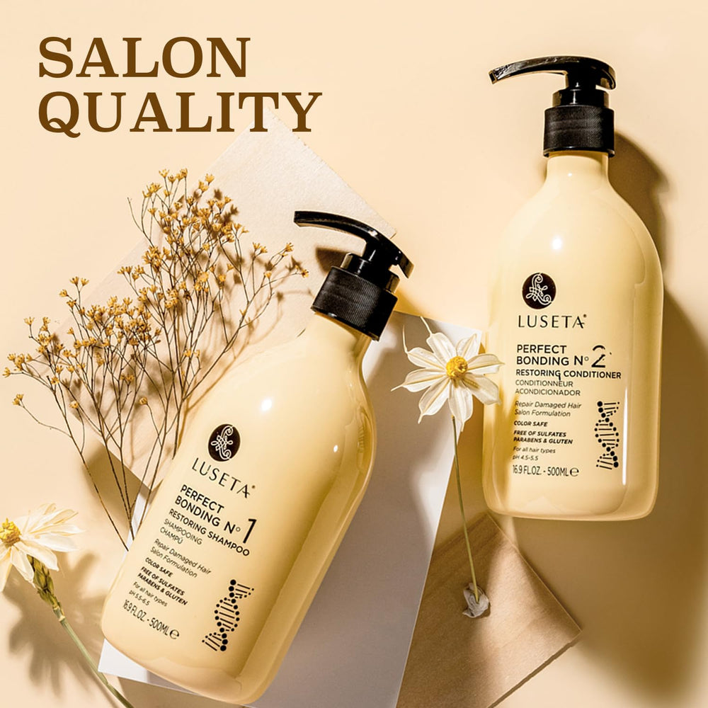 Luseta sulfate-free formula protects moisture and reduces frizz