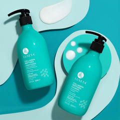 L Luseta Thickening Conditioner bottle closeup for smoother, more manageable hair.