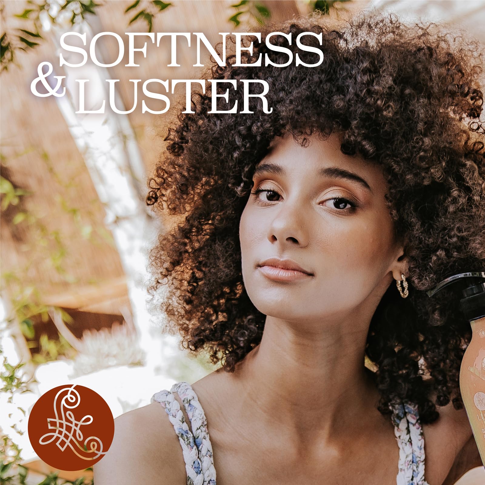 Luseta thickening-volumizing results shot suggests fuller appearance after use