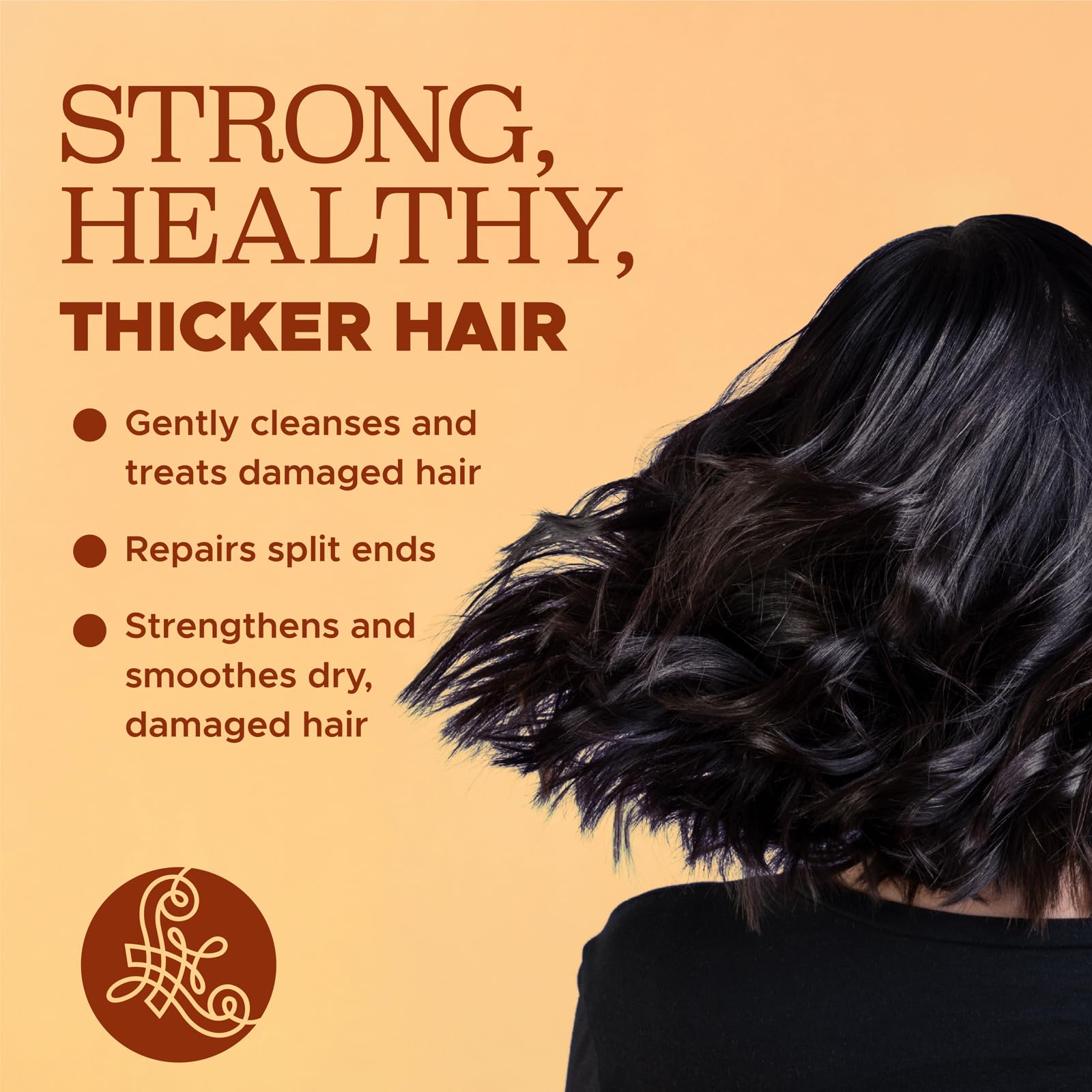 Luseta turmeric collagen conditioner bottle-front shows hydrating and volumizing care
