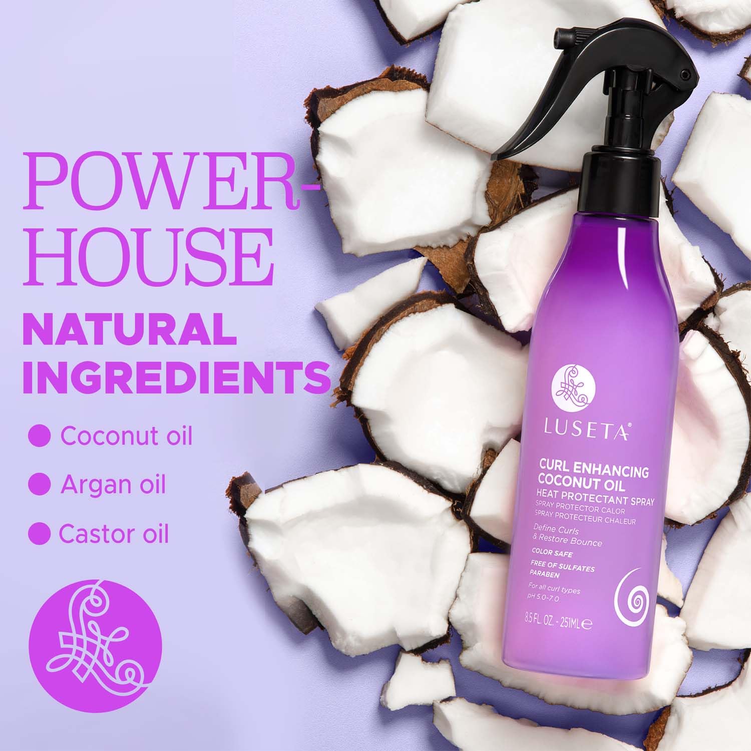 Luseta weightless formula leaves hair soft without heaviness.