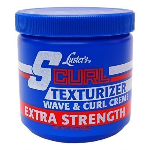 Luster's S Curl Texturizer Extra Strength being applied to hair for enhanced texture