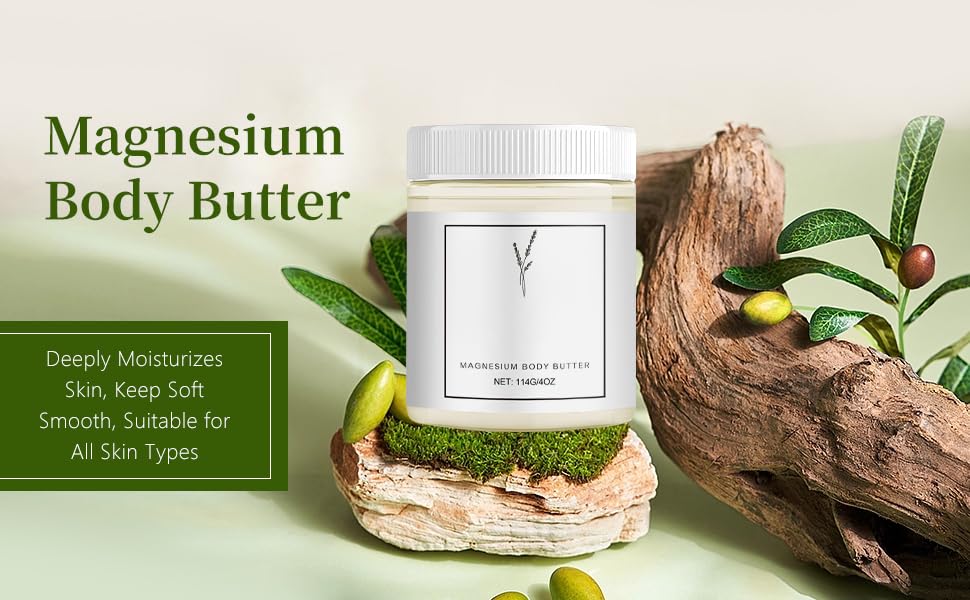 LUusmm Neuropathy Mama Oasis Lotion jar highlights magnesium rich formula soothing skin