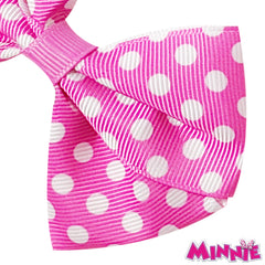 LUV HER alligator clip bows detail for secure hold and smooth edges.