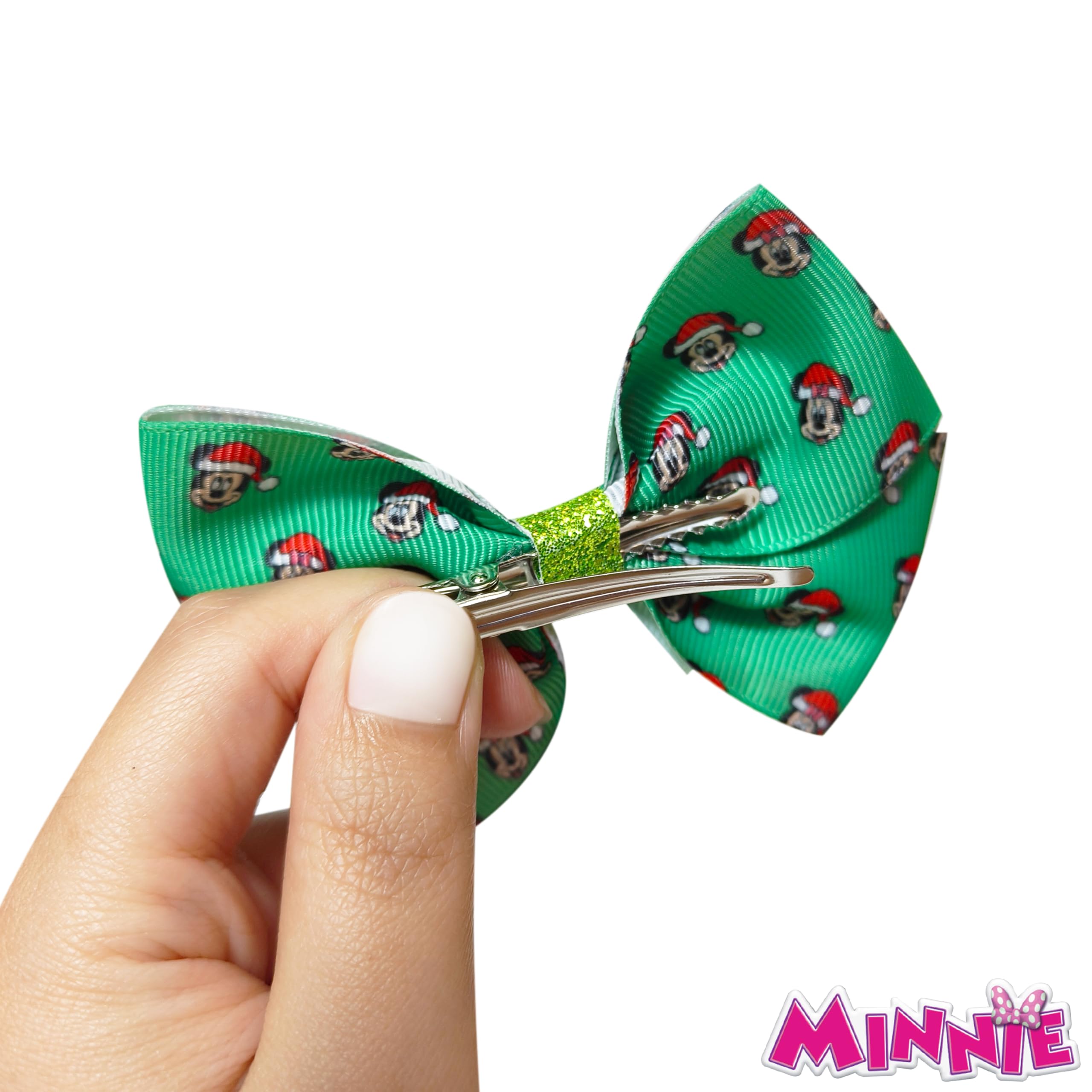 Luv Her bows with sturdy alligator clips for secure hair grip.