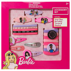 Luv Her Barbie barrettes set offering durable hold for active kids