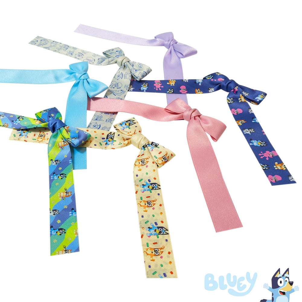 LUV HER Bluey bows clip firmly during active play for worry-free fun.
