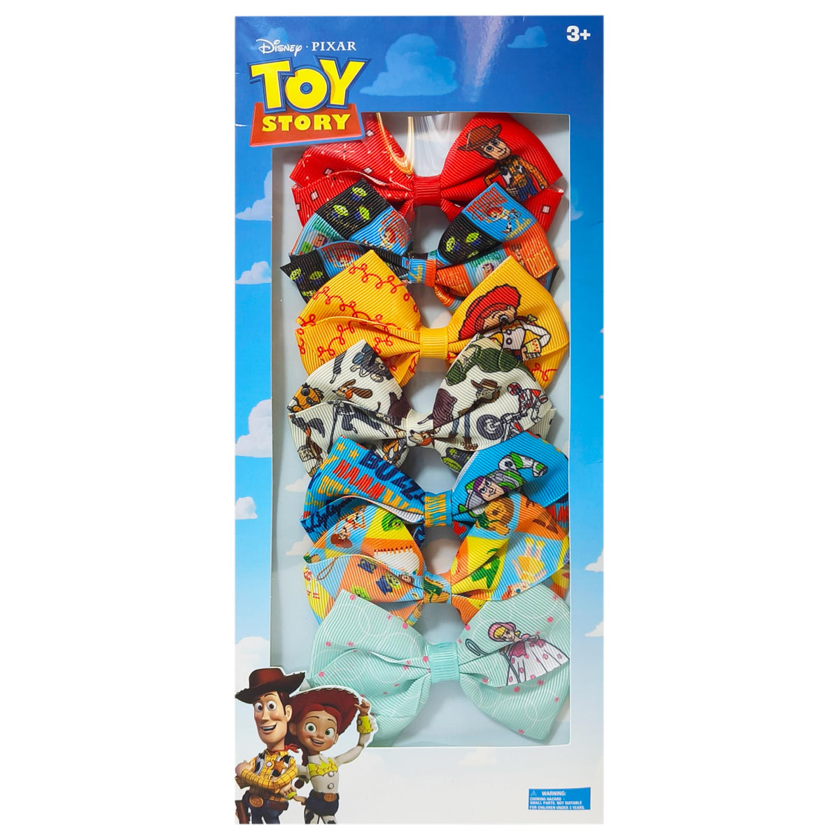 Clips LUV HER Toy Story Woody para peinados seguros durante juegos.
