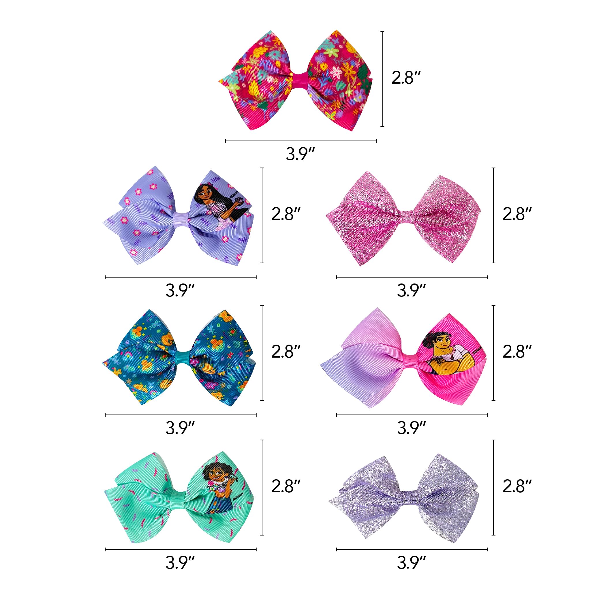 LUV HER Disney Encanto bow clip Antonio brightens school days with secure grip