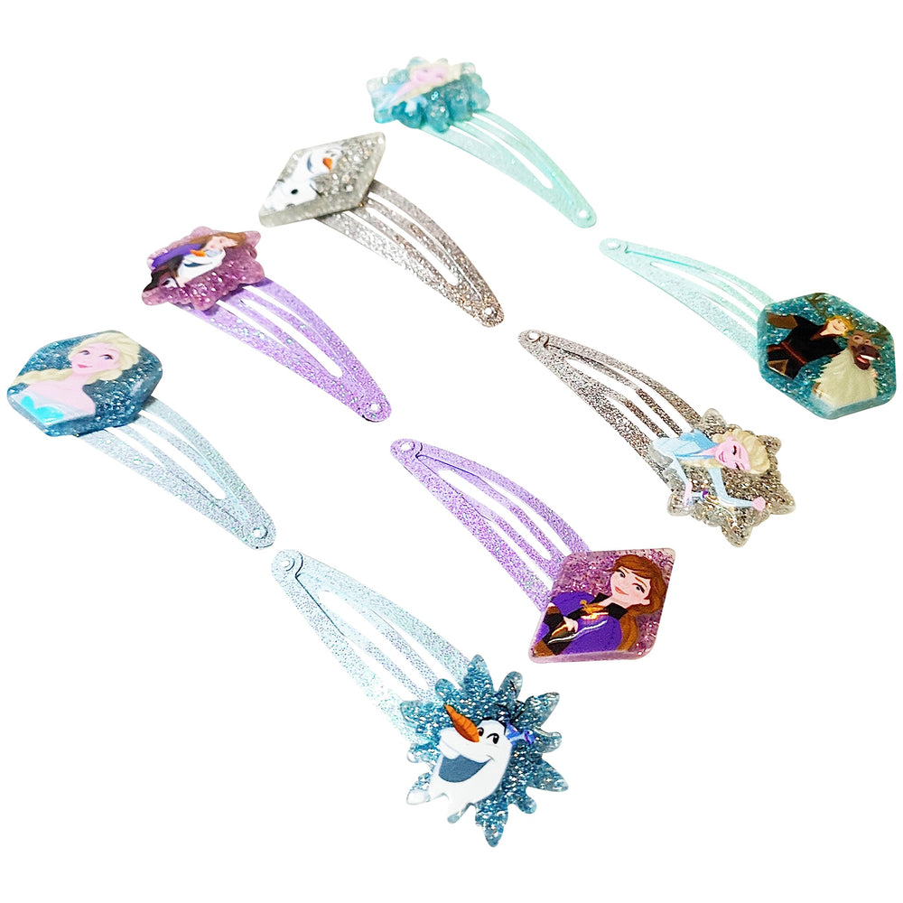 Luv Her Disney Frozen hair clips 8-pack smooth edges for comfortable, pain-free styling