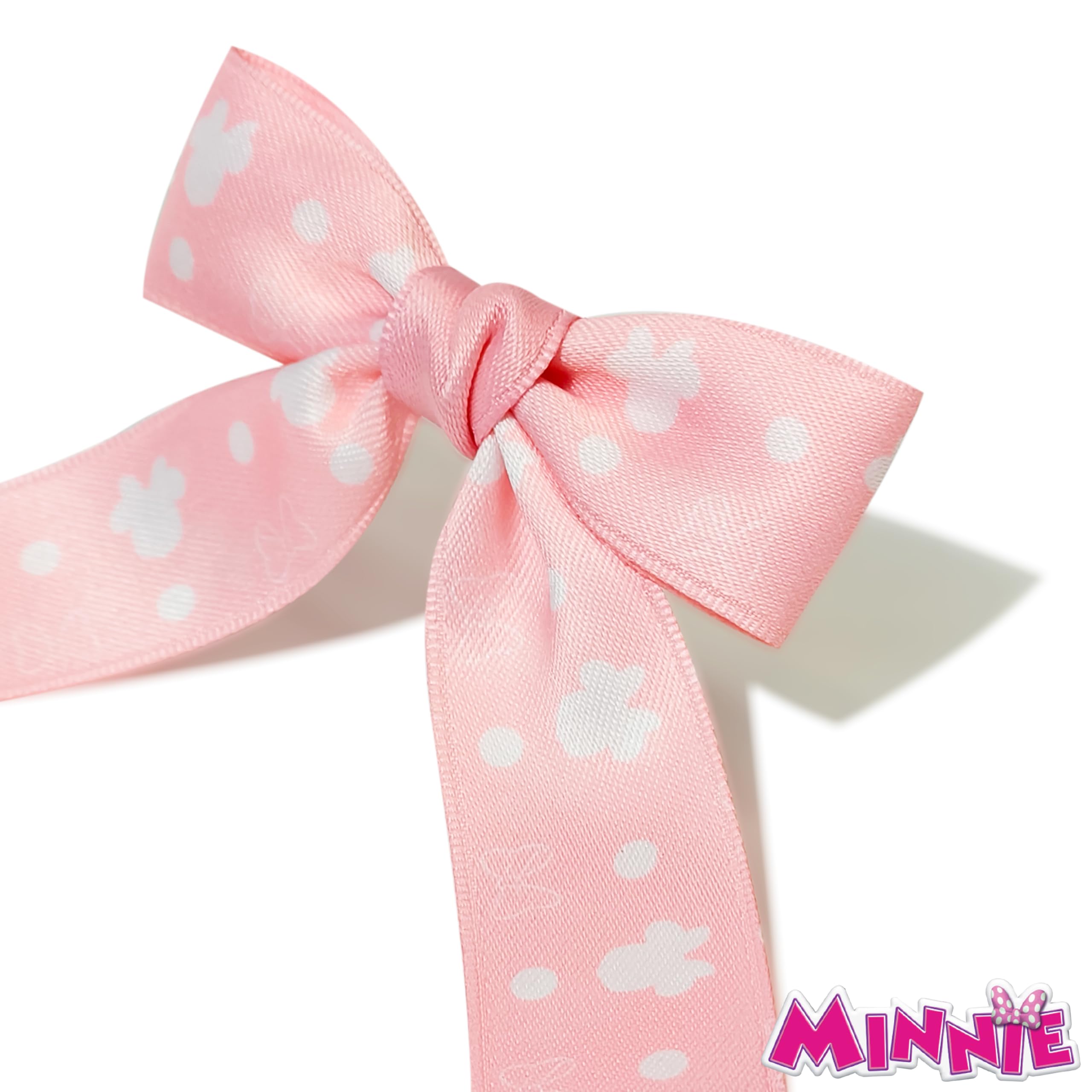 LUV HER Minnie long tail bows packaging image highlighting gift-ready set