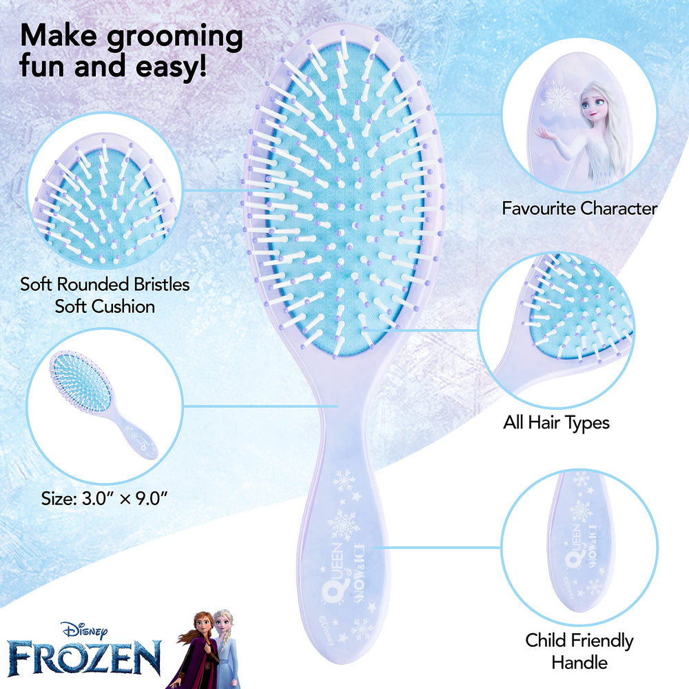 LUV HER rounded-end bristles minimize tugging during detangling sessions.