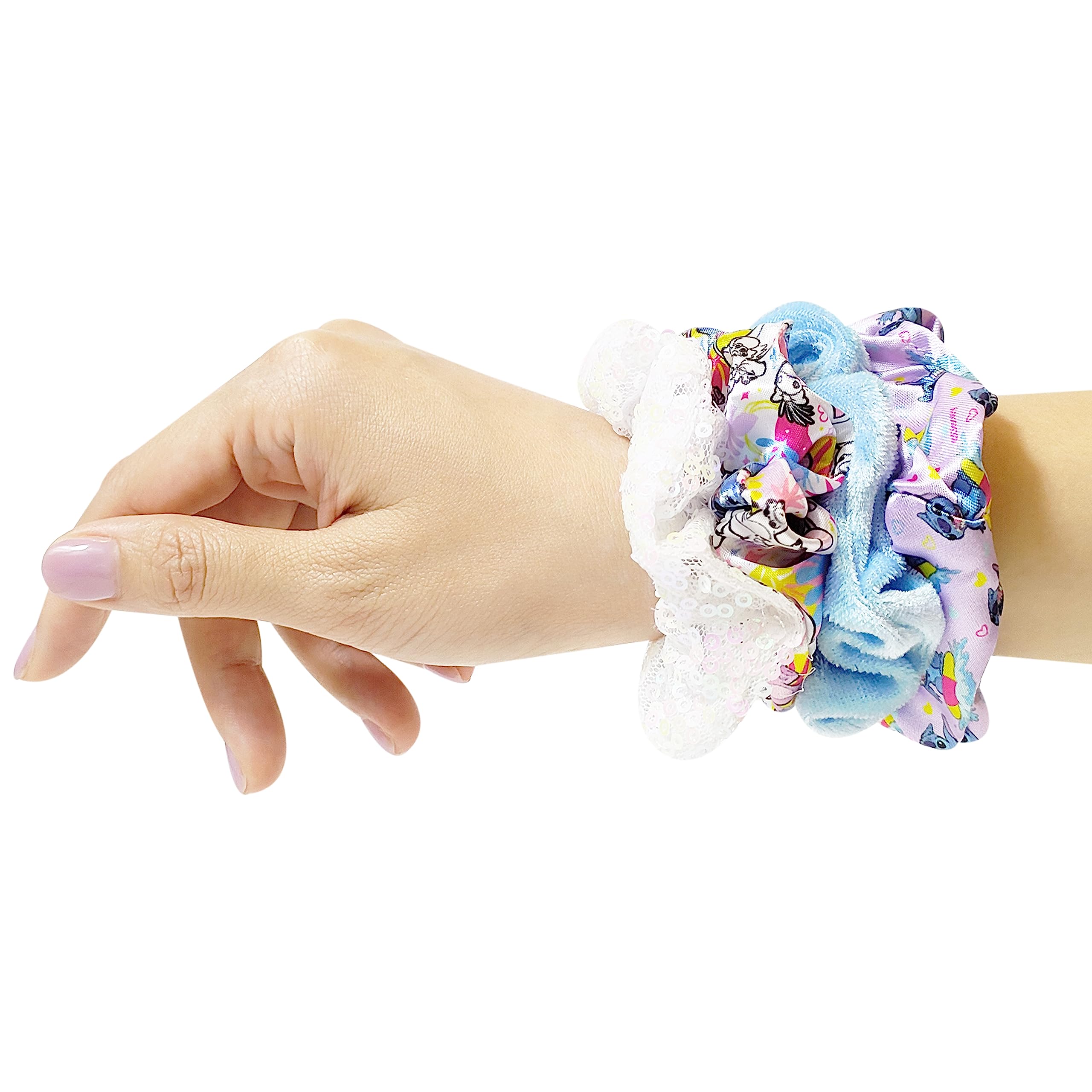 LUV HER hair accessory set held in hands for easy grooming routine.