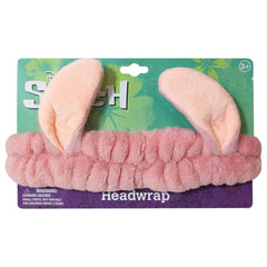 LUV HER Lilo and Stitch Angel headband front view, comfortable all-day wear for girls