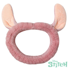 LUV HER Lilo and Stitch Angel headband side view, soft stretchy fabric for kids