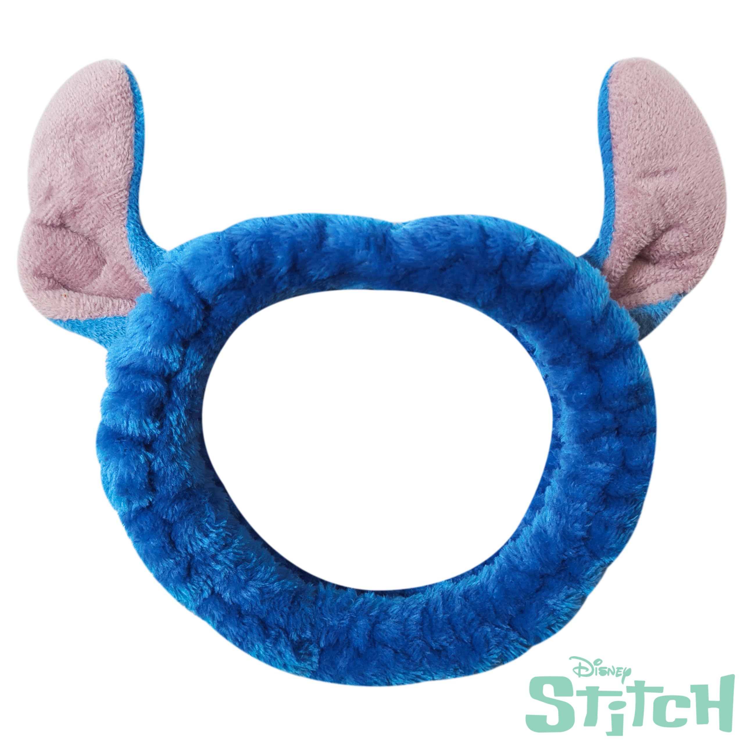 LUV HER Lilo & Stitch headband close-up design highlighting artwork and durable finish.