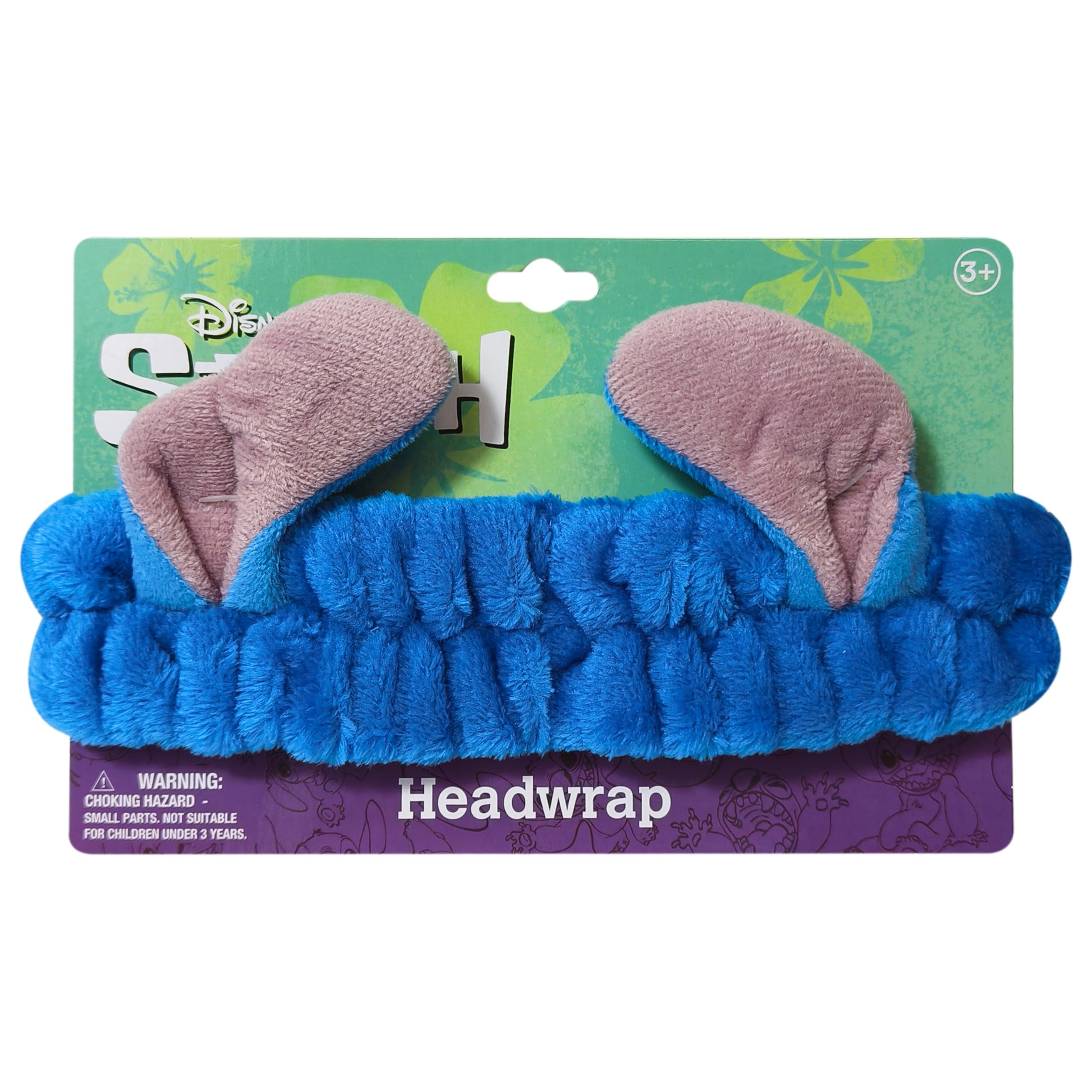 LUV HER Lilo & Stitch headband main visual showing soft stretch fit and character design.