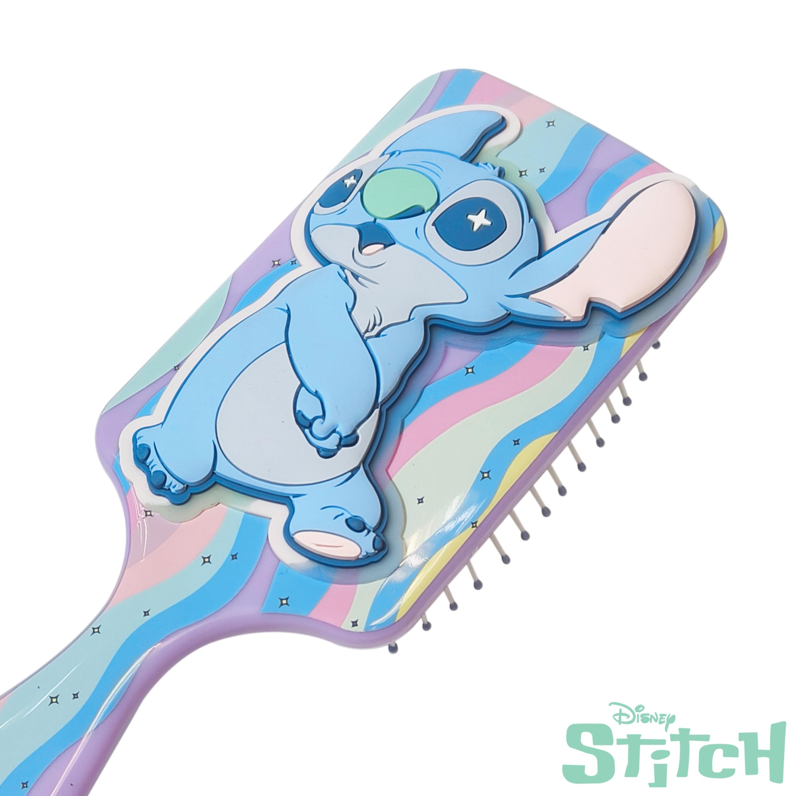 LUV HER Lilo & Stitch during morning routine for quick, gentle brushing.