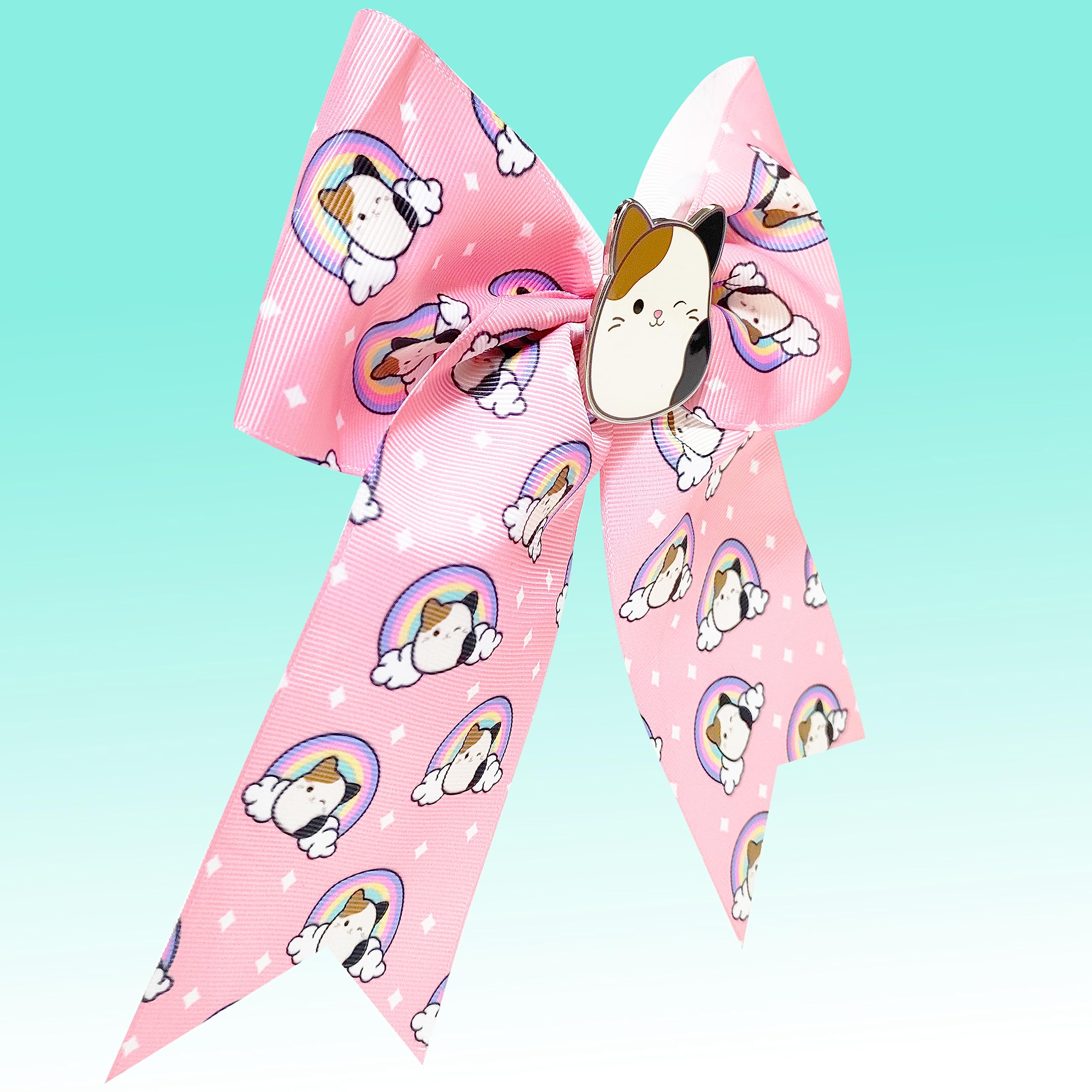 LUV HER Squishmallows hair bow alligator clip keeps hairstyle secure with cute character flair