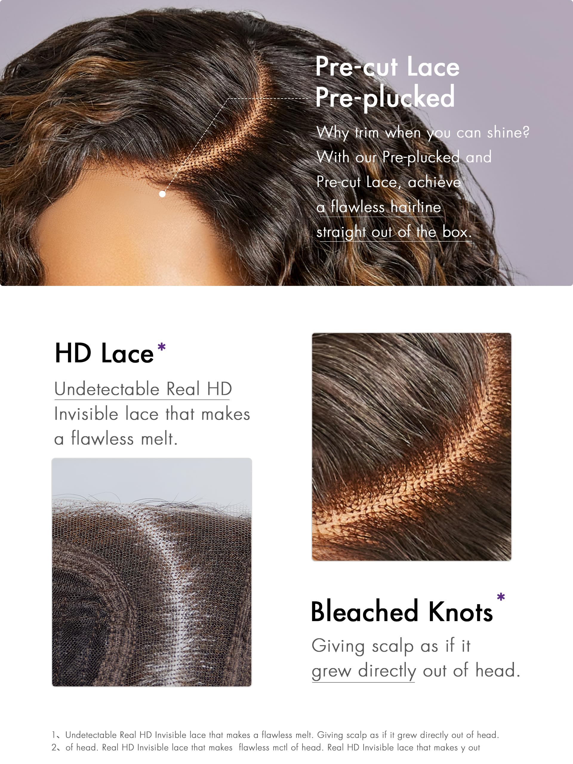 LUVME HAIR back view highlights full 180 density for voluminous look