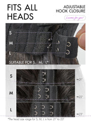 LUVME HAIR 7x6 closure demonstrates expanded coverage for versatile parting