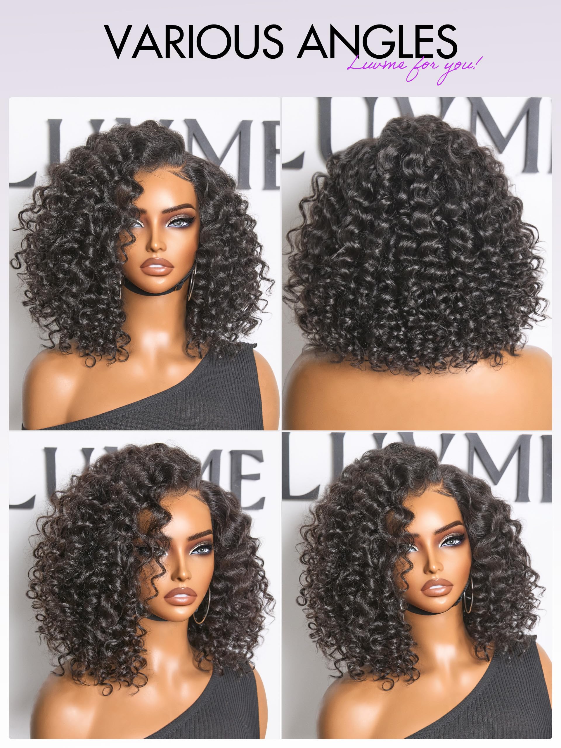 LUVME HAIR deep-wave texture adds natural movement and bounce.