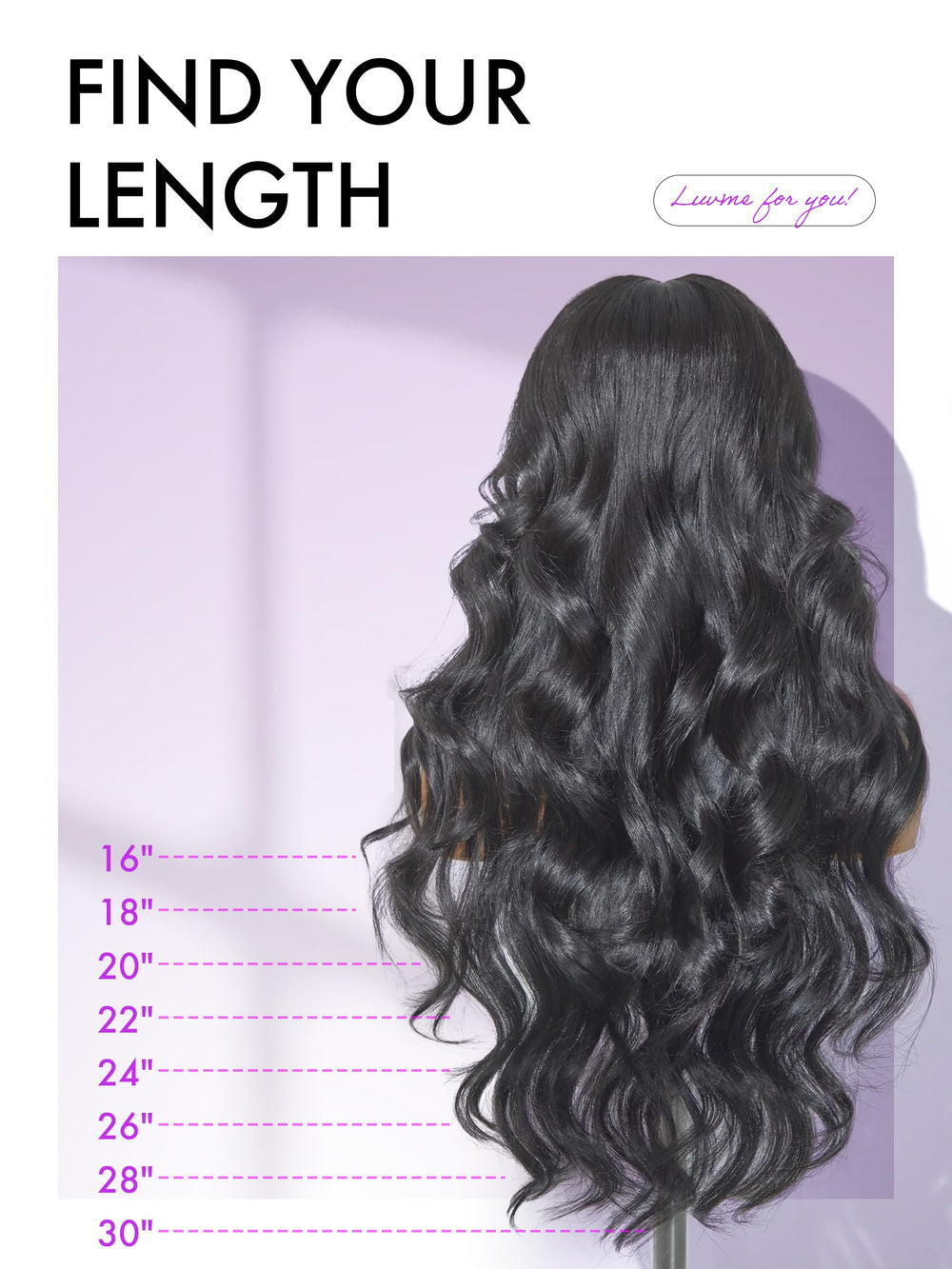 LUVME HAIR model-wearing wig lifestyle shot conveys everyday confidence