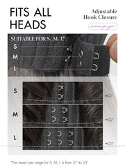 LUVME HAIR pre-cut plucked hd lace detail shows a natural-looking hairline