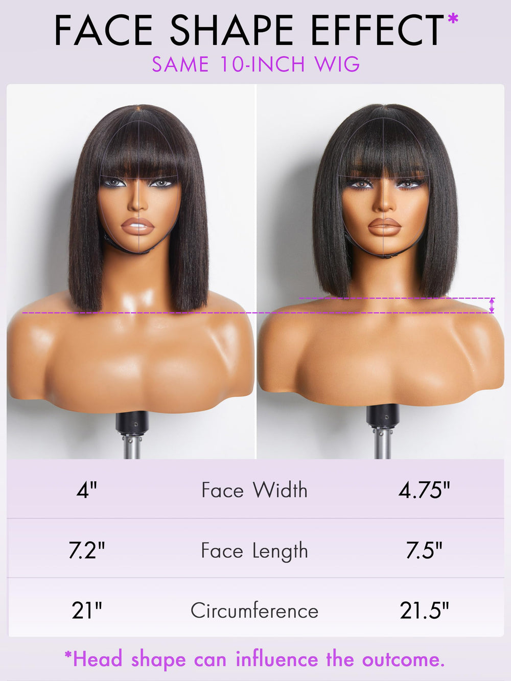 LUVME HAIR virgin human hair wig is soft, smooth and tangle-free