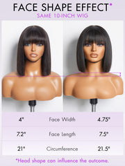 LUVME HAIR virgin human hair wig is soft, smooth and tangle-free