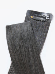 LUVME natural-black 12pcs clip-ins deliver fuller volume and natural color blend.