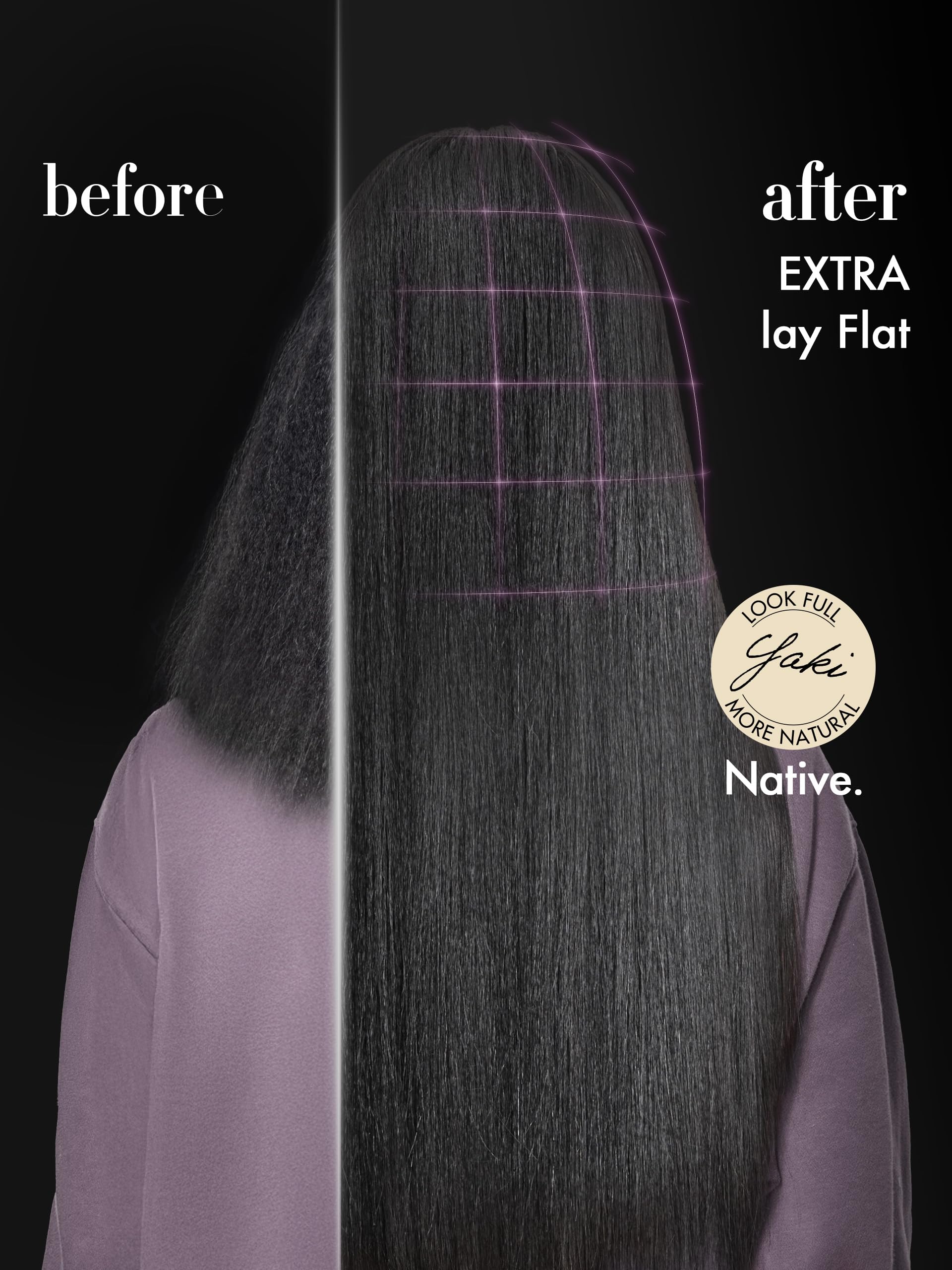 LUVME waves and curly clip-ins offering versatile styling options.
