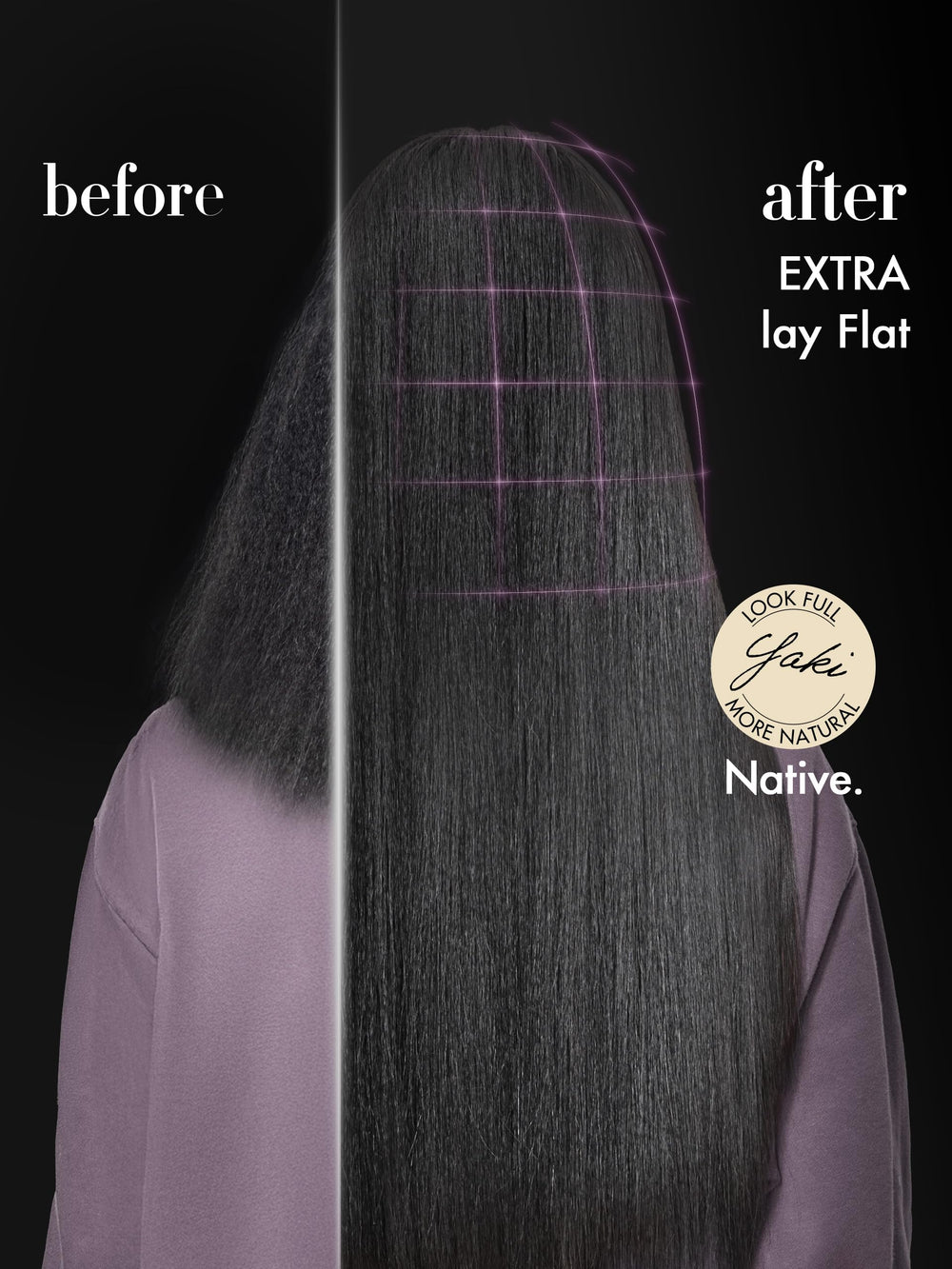 LUVME waves and curly clip-ins offering versatile styling options.