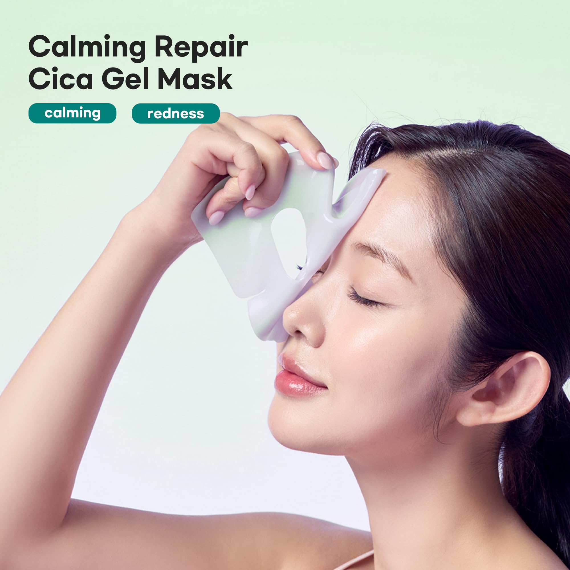 LUVUM Calming Repair Cica Mask centella ingredients highlight soothing properties