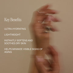 Lux Unfiltered N°24 hand-cream-application-hero shows quick-absorb hydration
