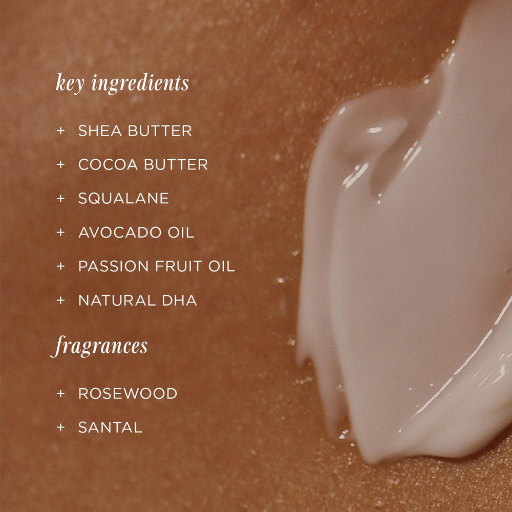 Lux Unfiltered N°32 ingredients include shea butter and squalane for nourishment.