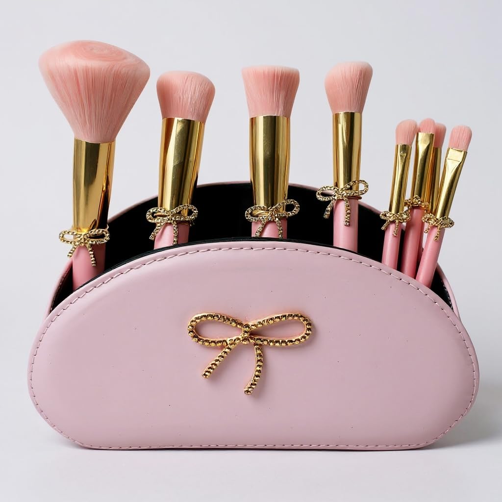 Luxape Bow foundation brush delivers precise coverage for a smooth base
