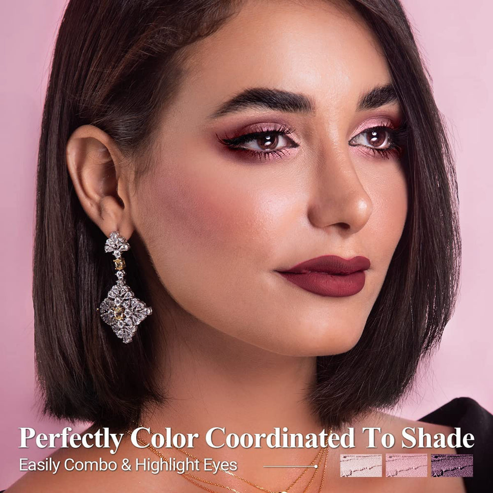 LUXAZA blending brush-back supports smudge-proof finish with single shade.