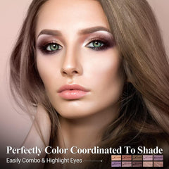 LUXAZA eyeshadow stick crease-proof formula for precise shading