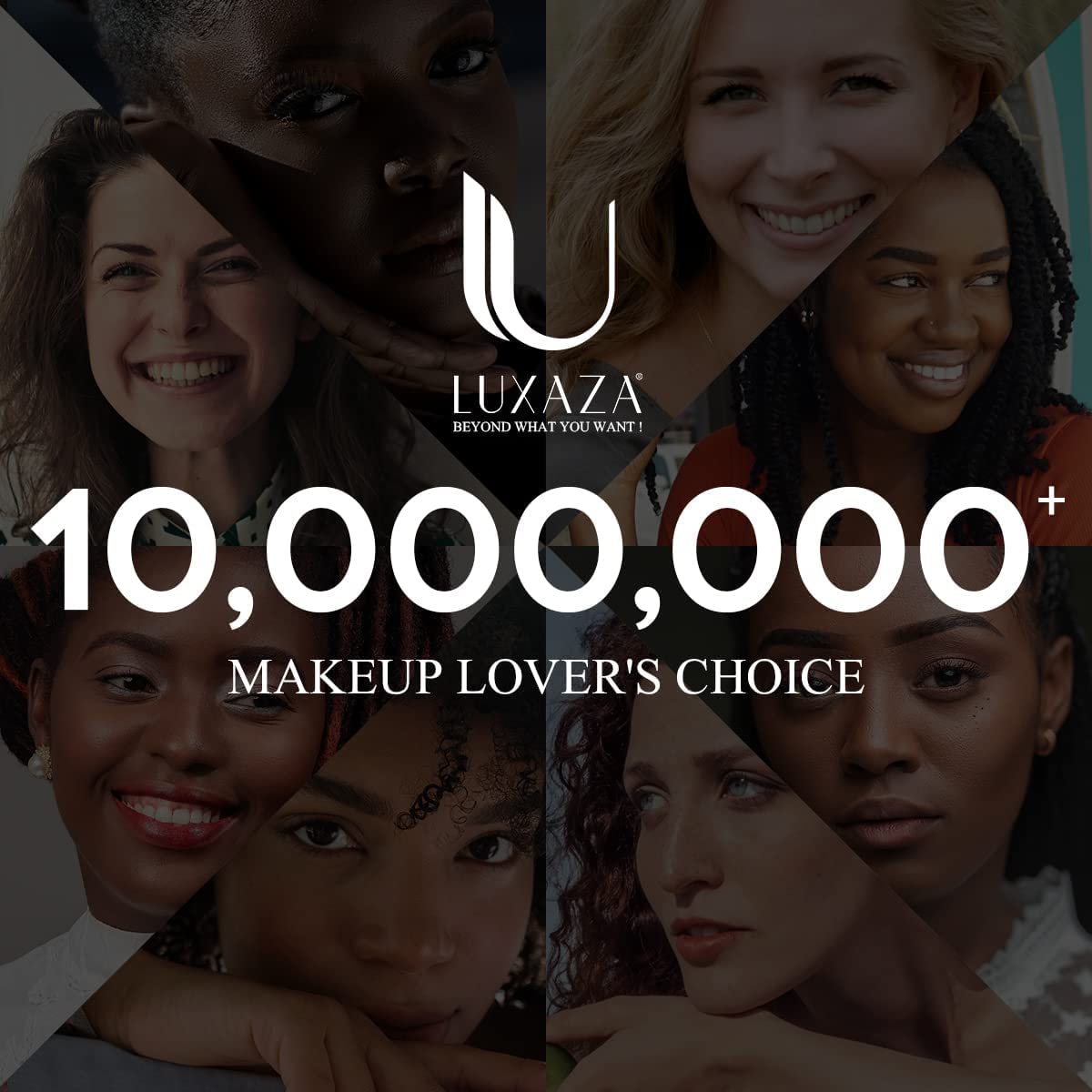 Luxaza fall brown collection ideal for neutral everyday makeup.