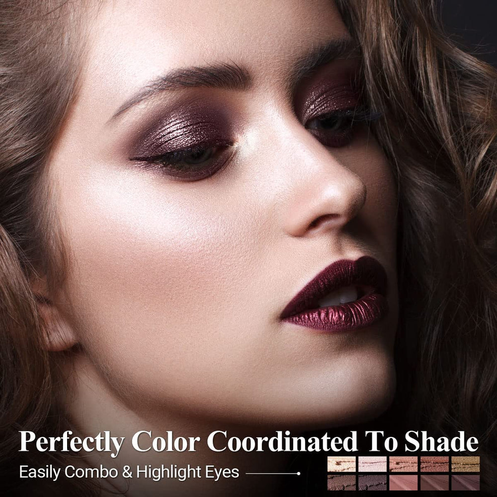 LUXAZA eyeshadow stick hexagonal tube design improves grip and control