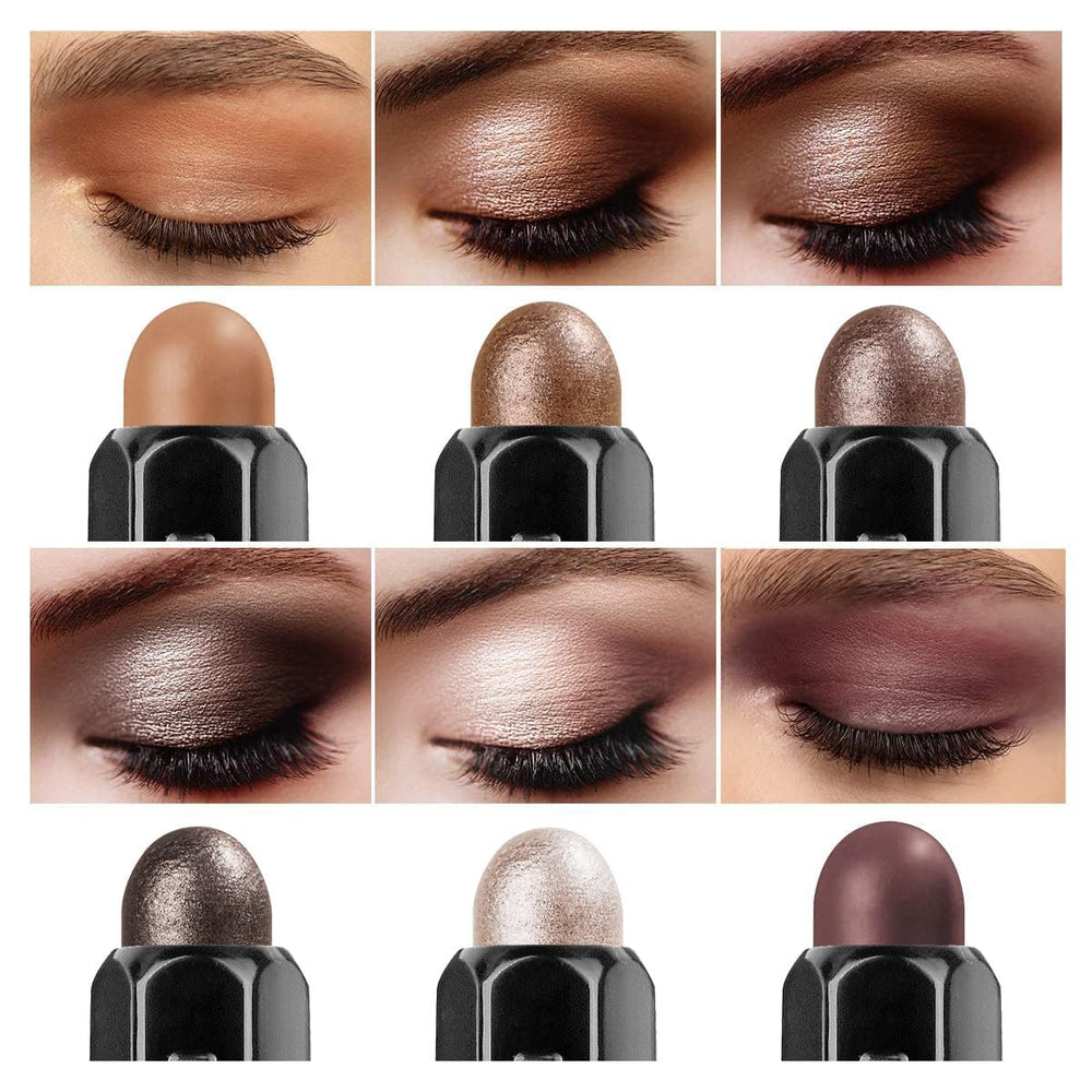 Luxaza eyeshadow stick long-wear waterproof formula for all-day color.